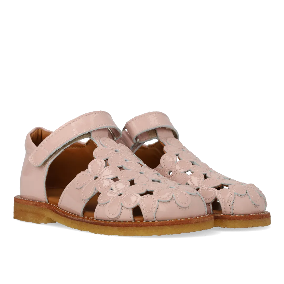 Sandal with floral details