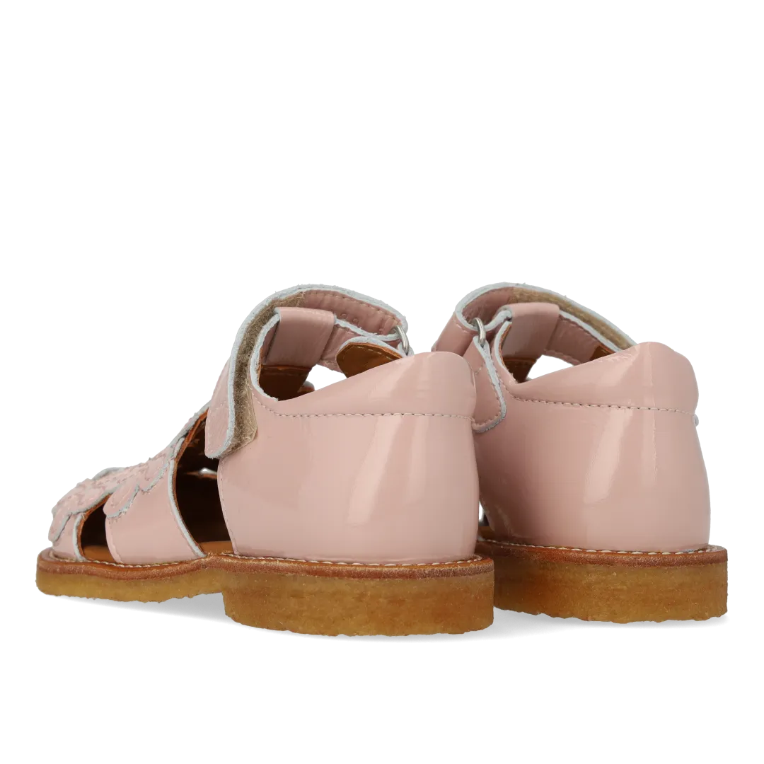 Sandal with floral details