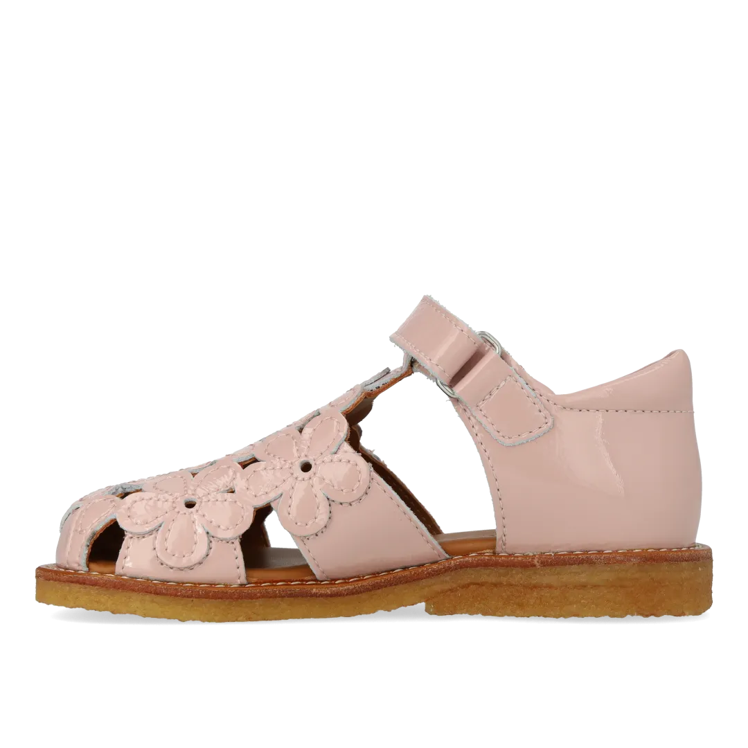 Sandal with floral details
