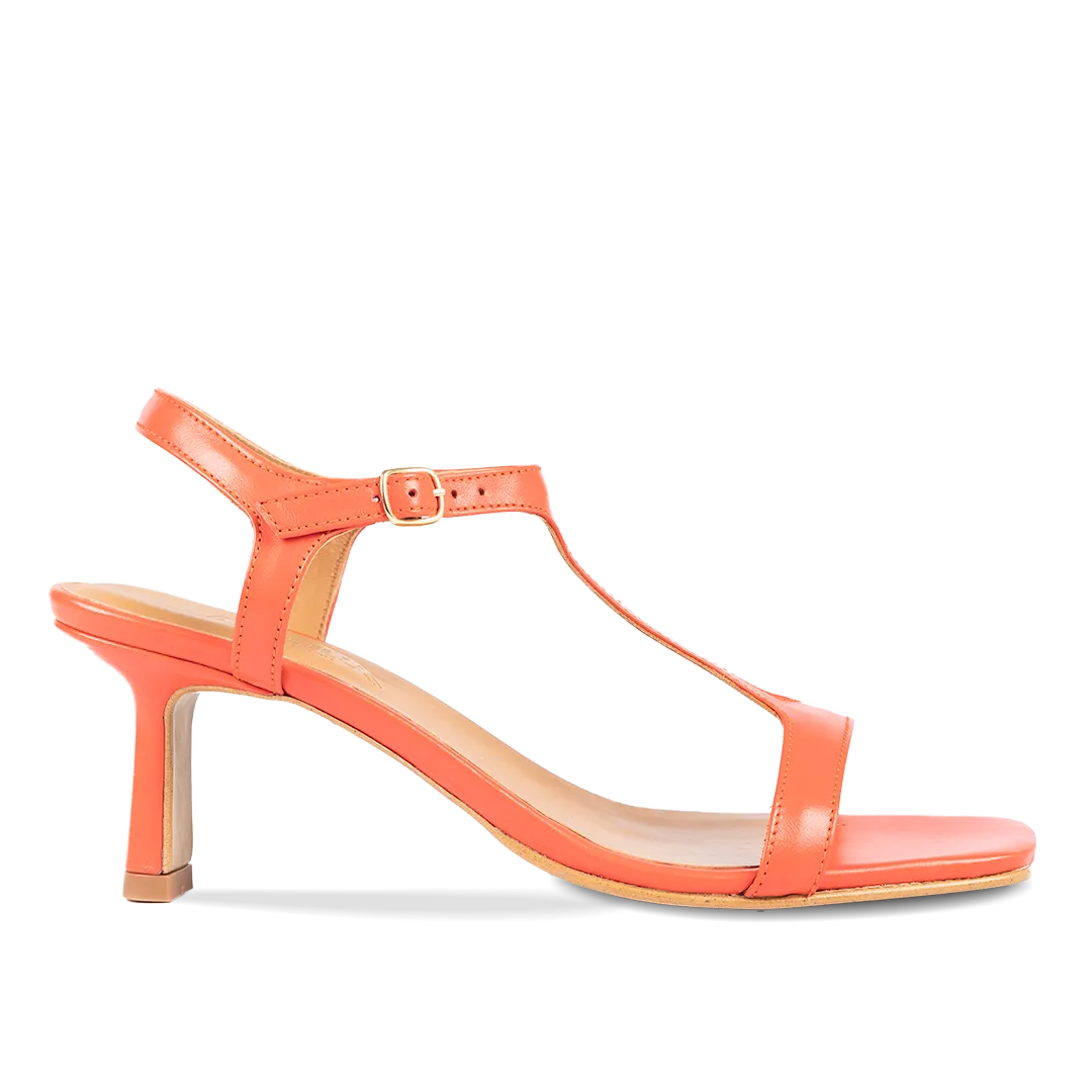 sandal with heel