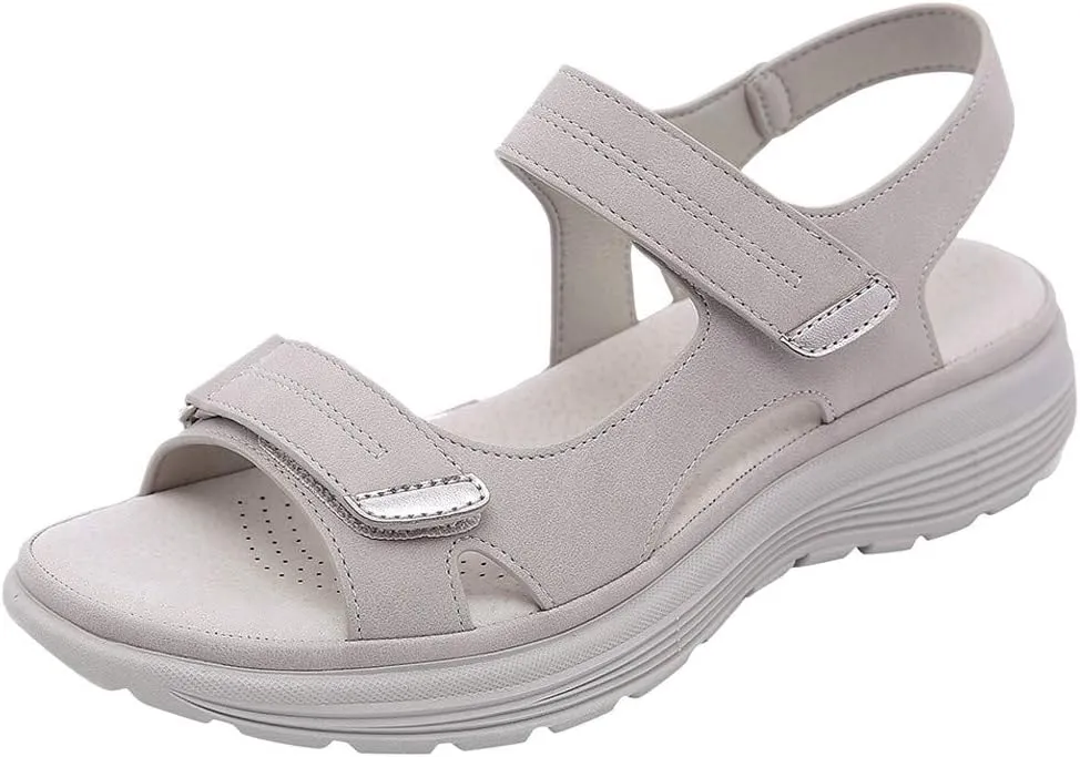 Sandals for Women Dressy Summer Wedges Sandals Breathable Sport Walking Shoes Women Non Slip Beach Women's Sandals