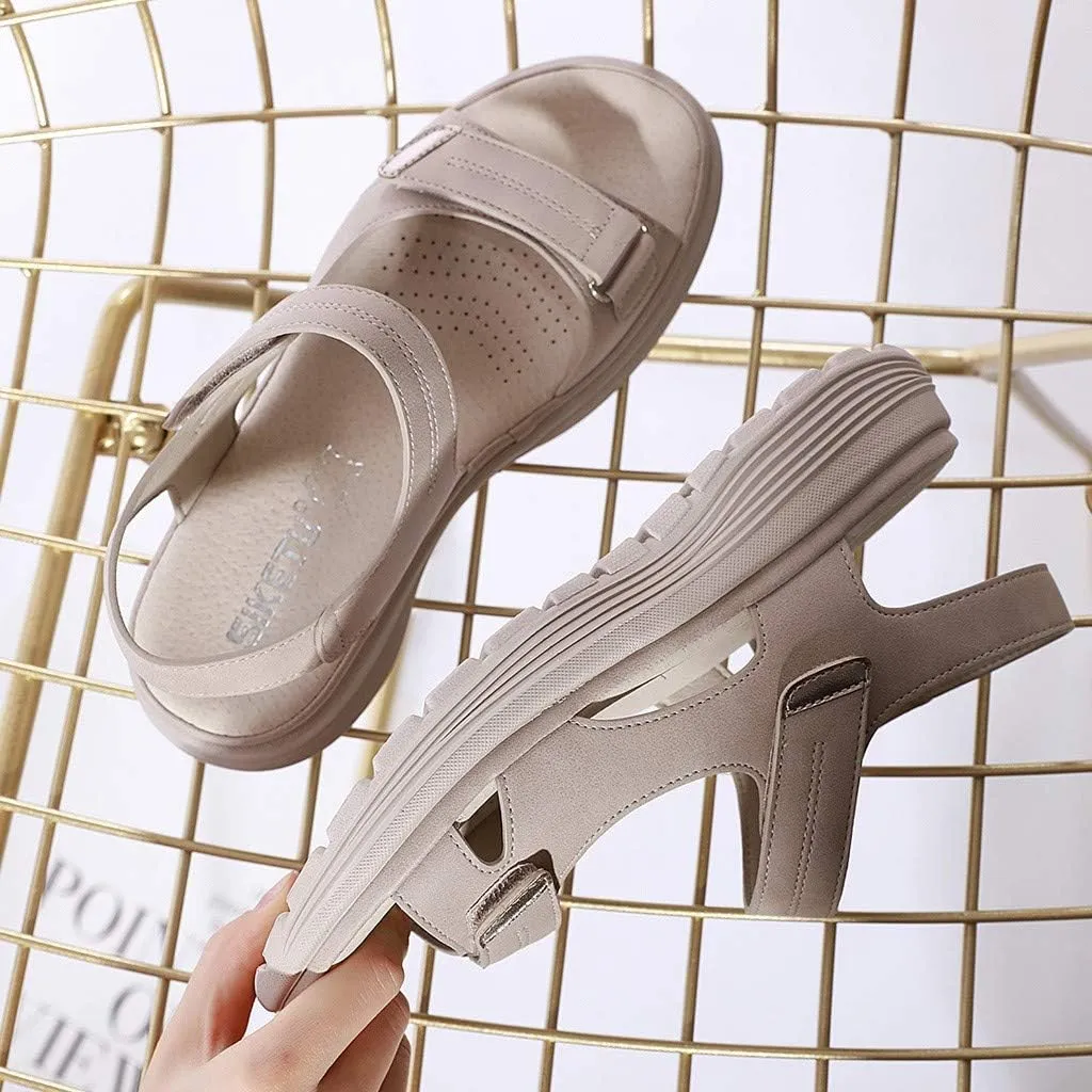 Sandals for Women Dressy Summer Wedges Sandals Breathable Sport Walking Shoes Women Non Slip Beach Women's Sandals