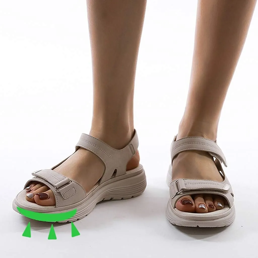 Sandals for Women Dressy Summer Wedges Sandals Breathable Sport Walking Shoes Women Non Slip Beach Women's Sandals