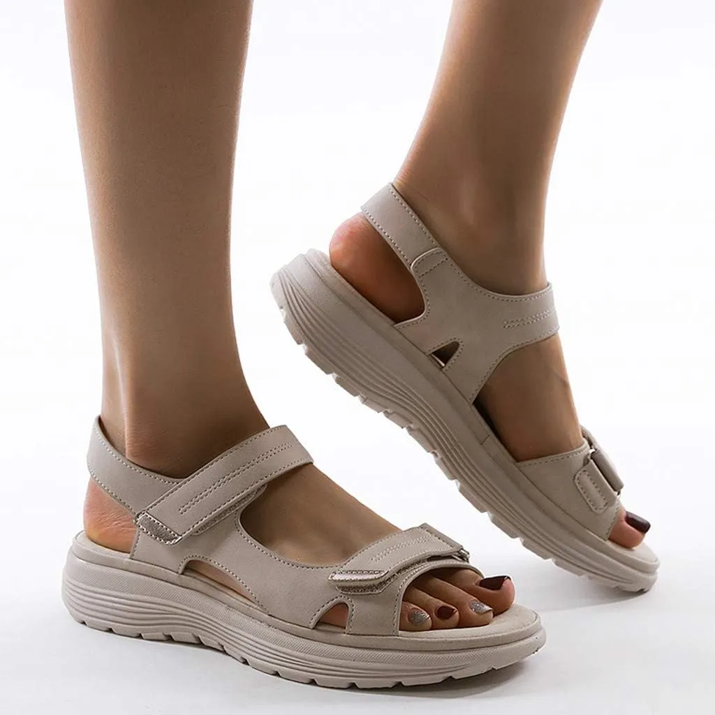 Sandals for Women Dressy Summer Wedges Sandals Breathable Sport Walking Shoes Women Non Slip Beach Women's Sandals