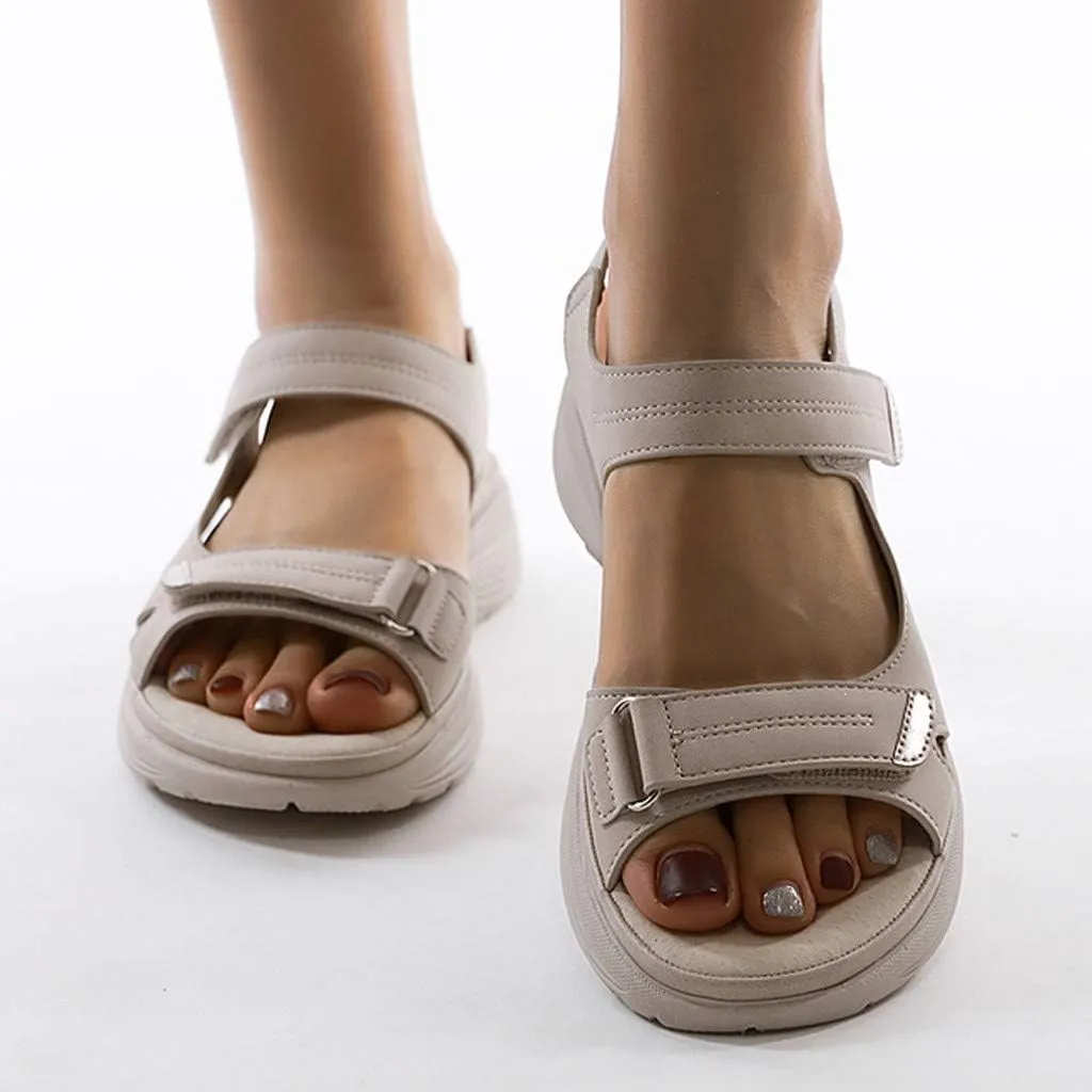 Sandals for Women Dressy Summer Wedges Sandals Breathable Sport Walking Shoes Women Non Slip Beach Women's Sandals