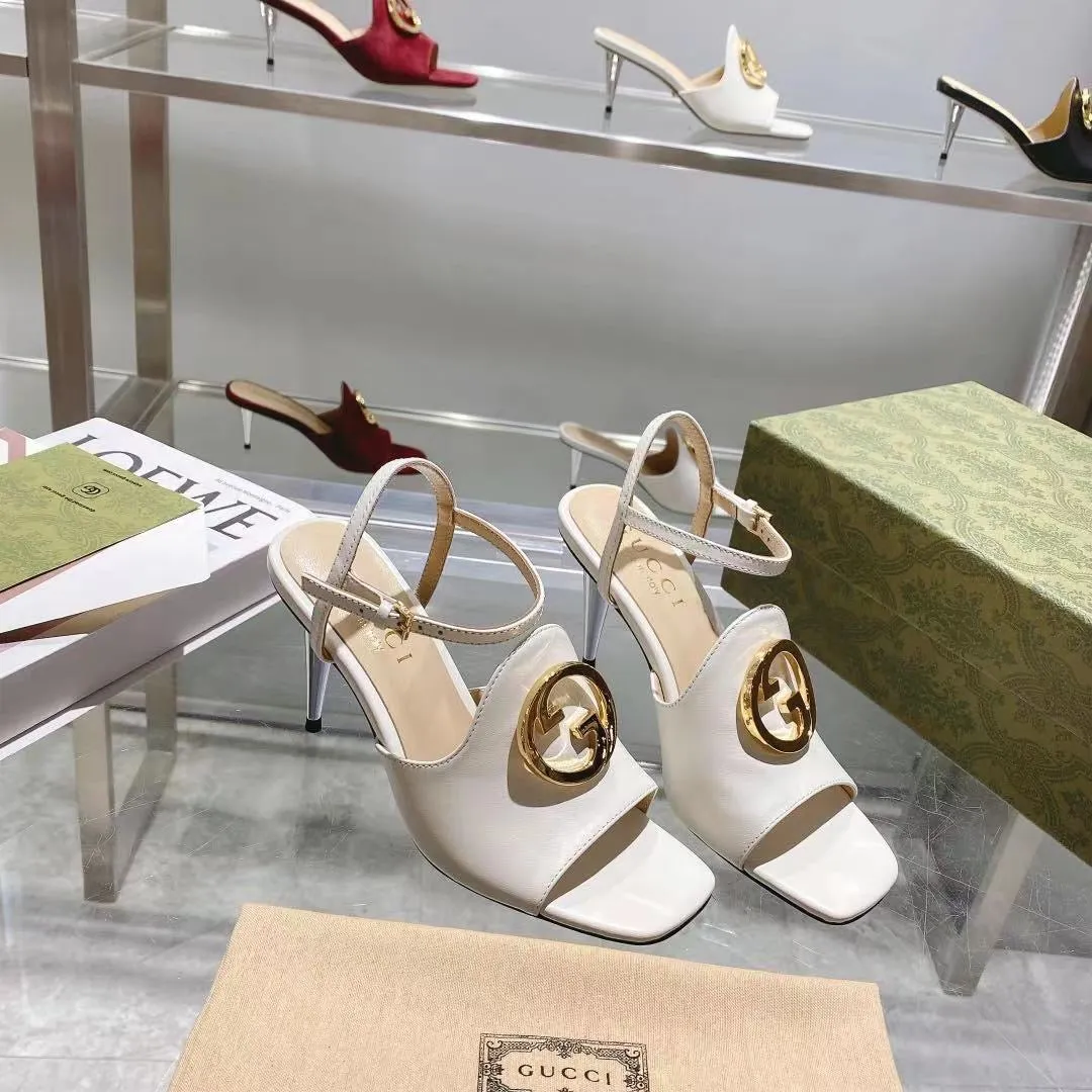 SE1080 Gucci Blondie Heeled Sandal / Size5-11