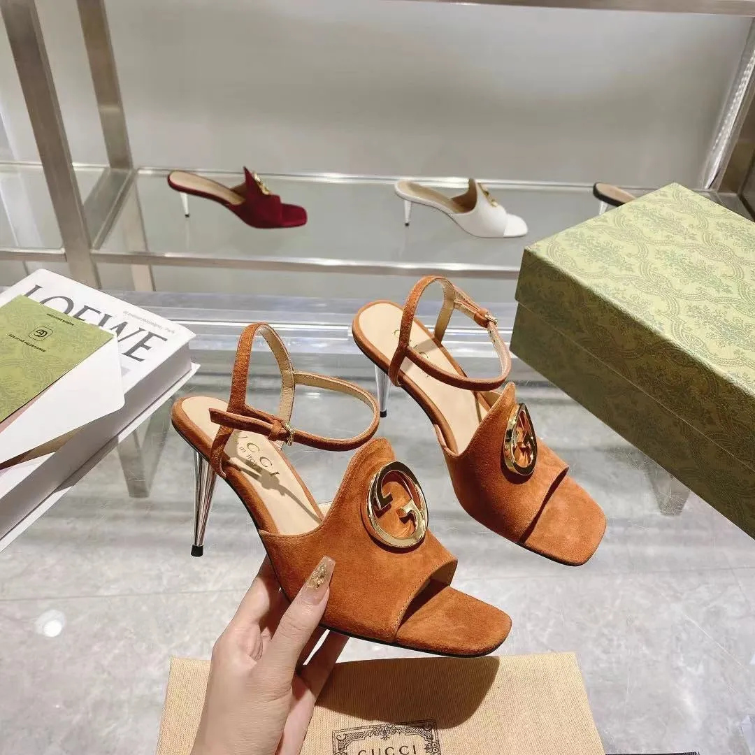 SE1080 Gucci Blondie Heeled Sandal / Size5-11