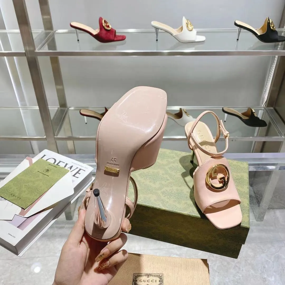 SE1080 Gucci Blondie Heeled Sandal / Size5-11