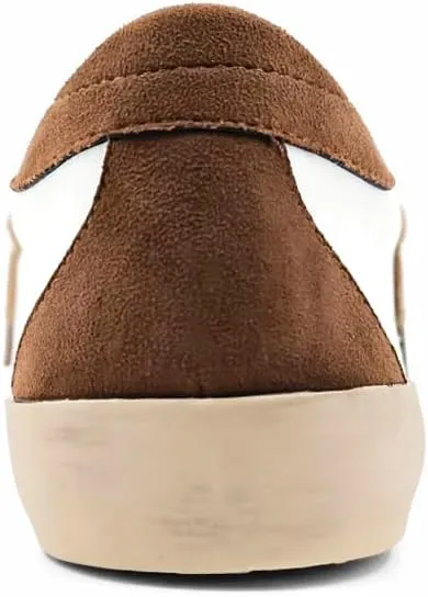 Shu Shop Womens Pamela Lace Up Sneakers Shoes Casual - Beige, Brown, White