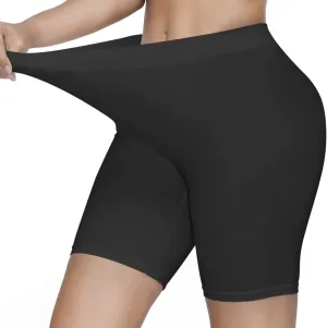 SIMIYA Women's Slip Shorts for Under Dresses, Seamless Smooth Comfortable Stretch Yoga & Bike Shorts