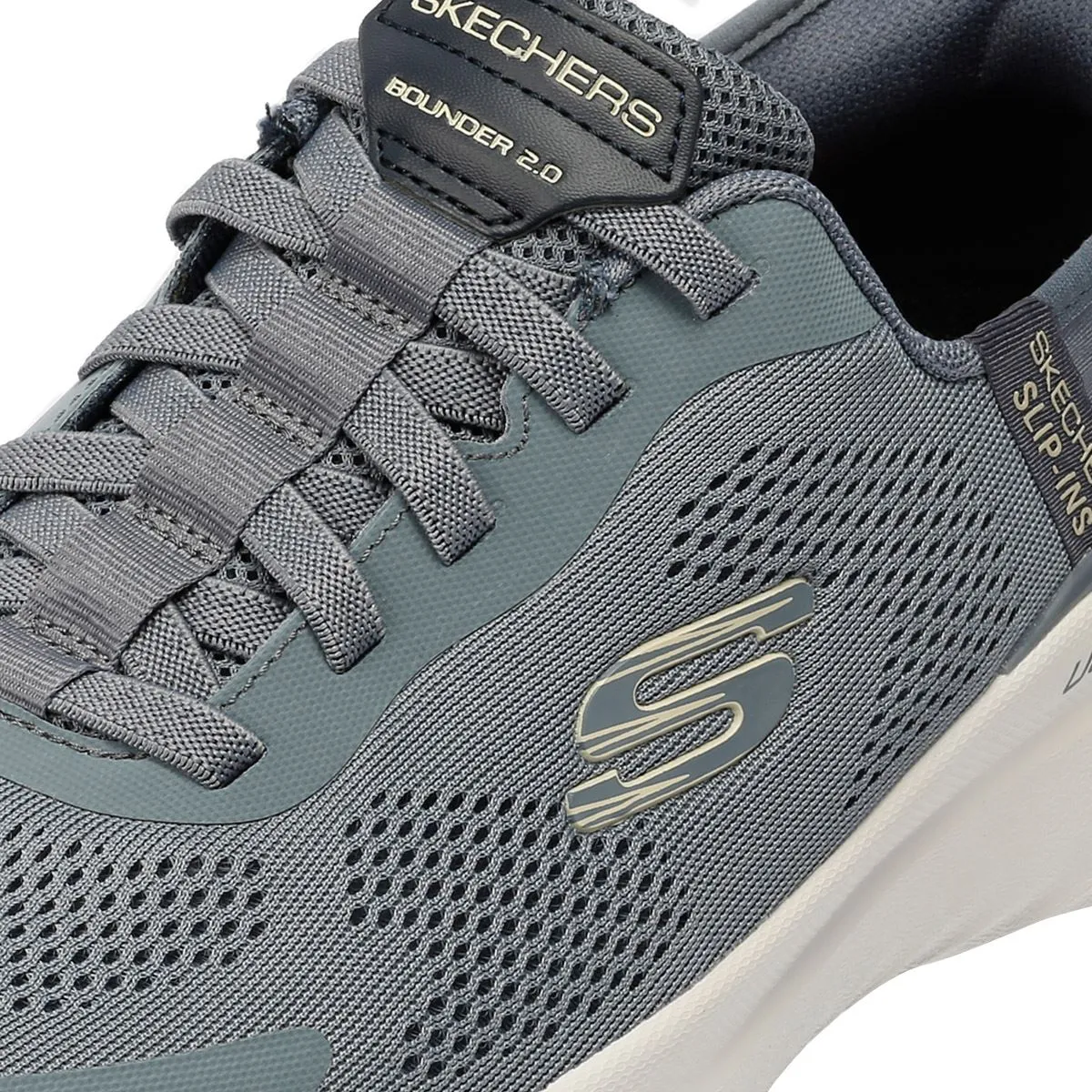 Skechers - 232459-SLT MENS BOUNDER 2.0 EMERGED SLATE