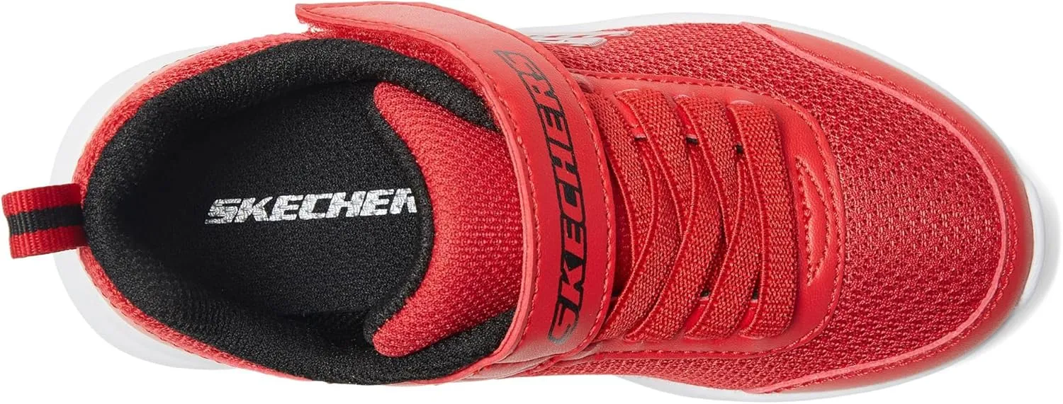 Skechers Children Dynamatic Sneaker - Navy, Low Top, for Sports, Unisex, Model 405110L, Sized 11.5, 12.5, 13.5