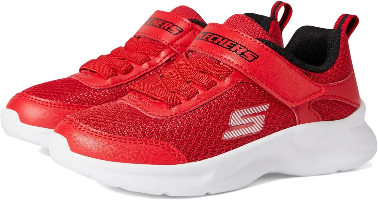 Skechers Children Dynamatic Sneaker - Navy, Low Top, for Sports, Unisex, Model 405110L, Sized 11.5, 12.5, 13.5