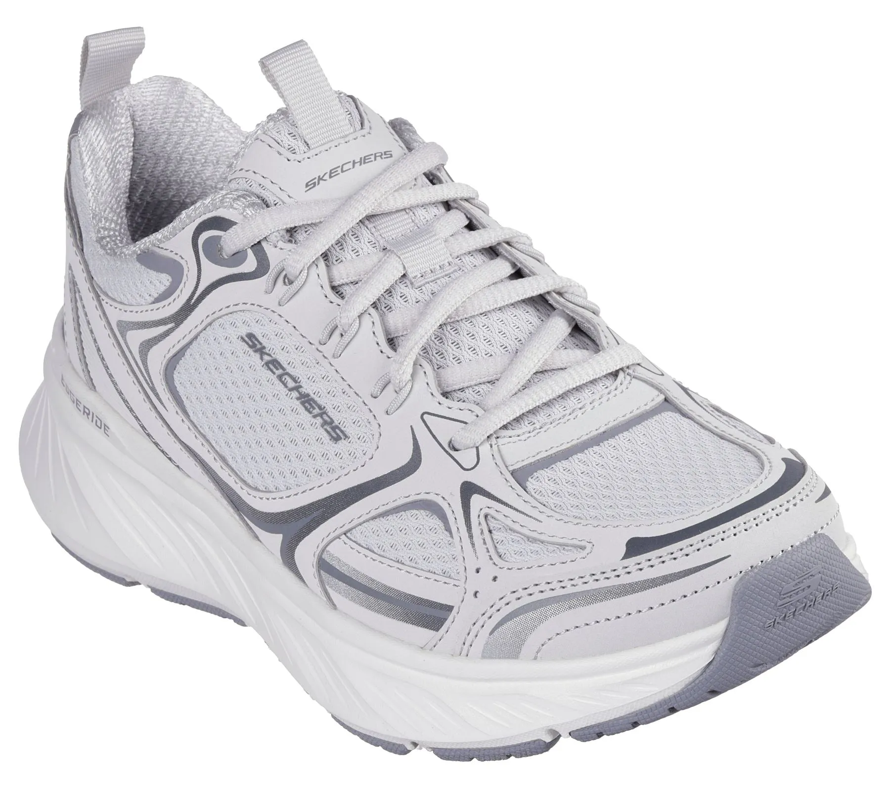 Skechers Edgeridge Women's Silver Eclipse Grey Trainers