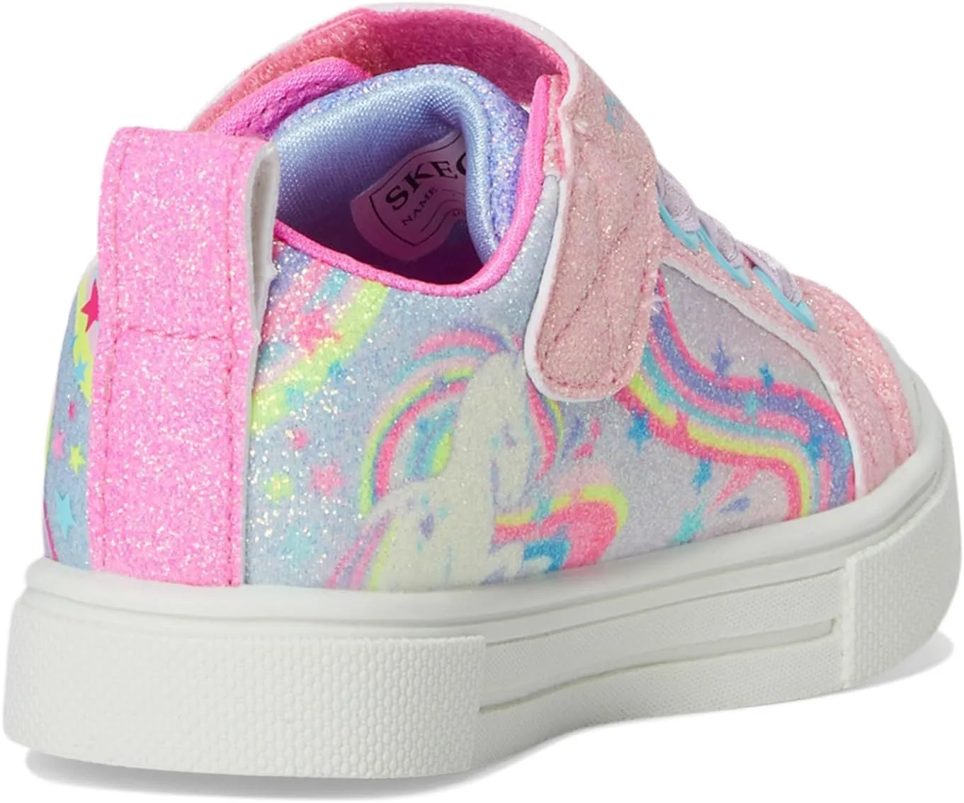 SKECHERS Girl's Twinkle Sparks-Whimsical Shimmer Sneaker