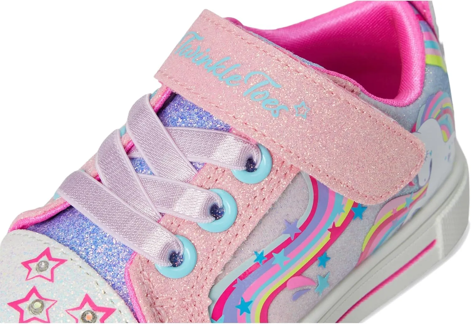 SKECHERS Girl's Twinkle Sparks-Whimsical Shimmer Sneaker