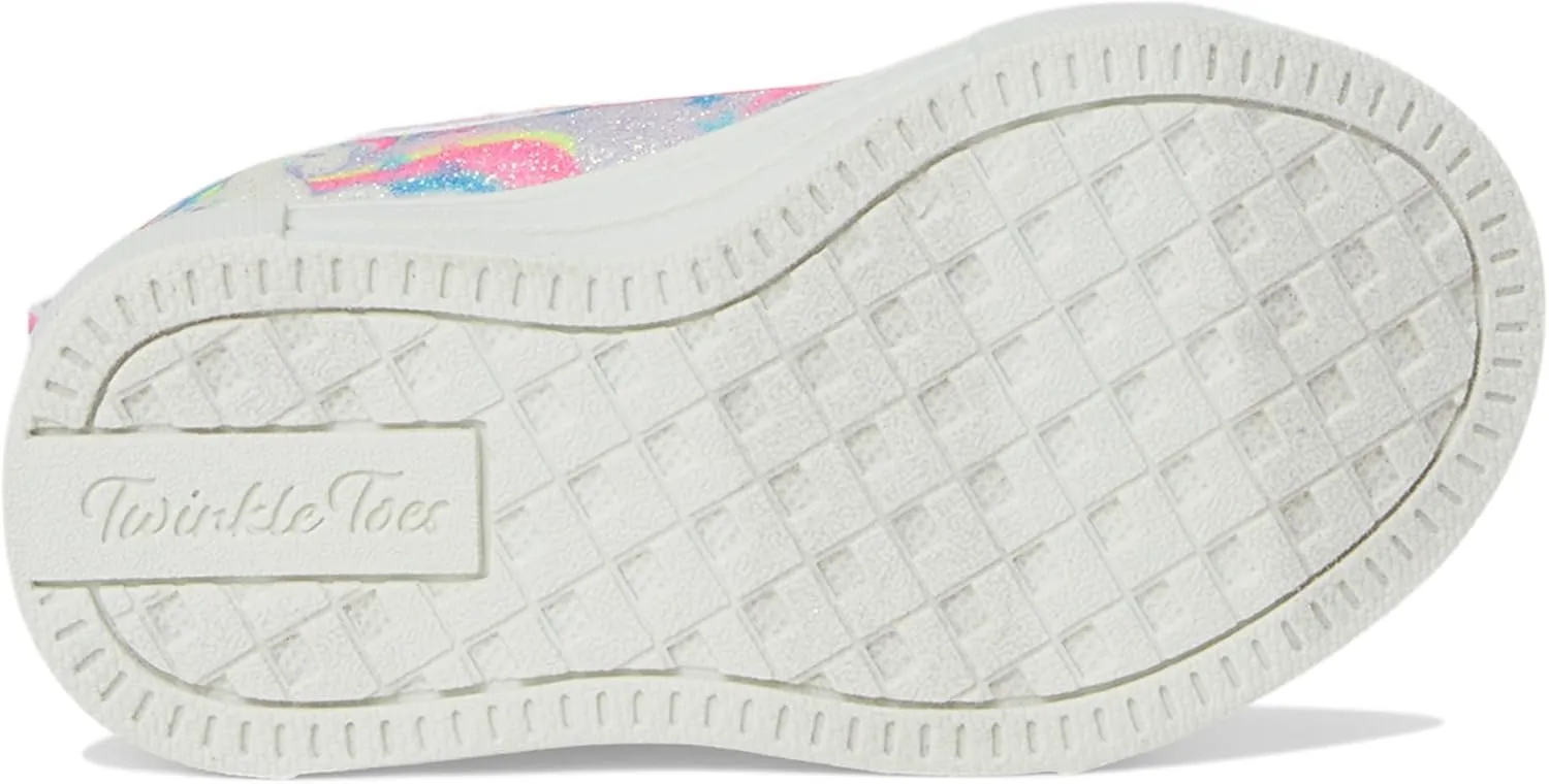 SKECHERS Girl's Twinkle Sparks-Whimsical Shimmer Sneaker