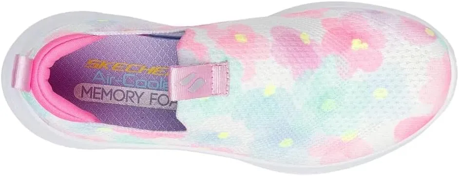 SKECHERS Girl's Ultra Flex 3.0-Floral Fab Sneaker