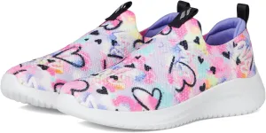 SKECHERS Girl's Ultra Flex 3.0-Graffiti Rush Sneaker