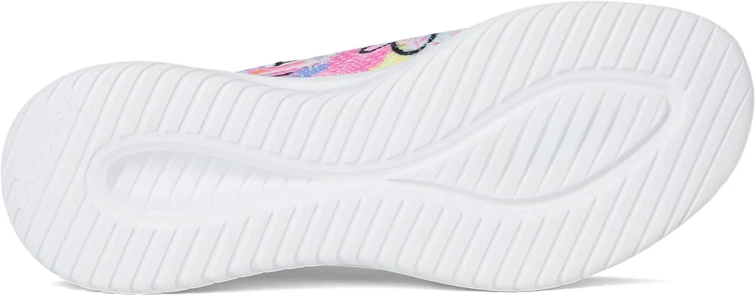 SKECHERS Girl's Ultra Flex 3.0-Graffiti Rush Sneaker