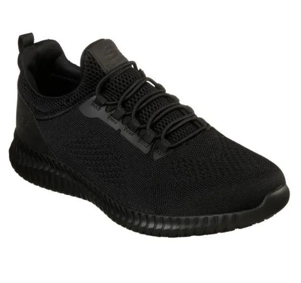 .Skechers Mens Cessnock Relaxed Fit - (77188/BLK) - C7 - R2L16