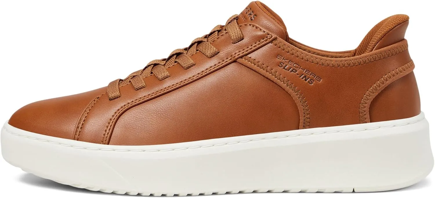 Skechers Men's Court Break-Double Vented Hands Freee Slip-ins Sneaker