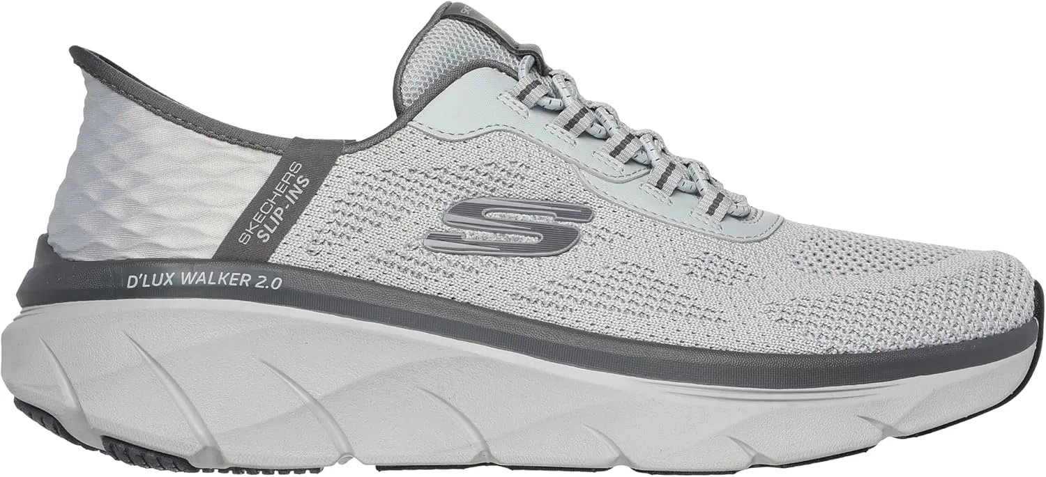 Skechers Men's Slip-Ins RF D'Lux Walker 2.0 Rezinate Sneaker