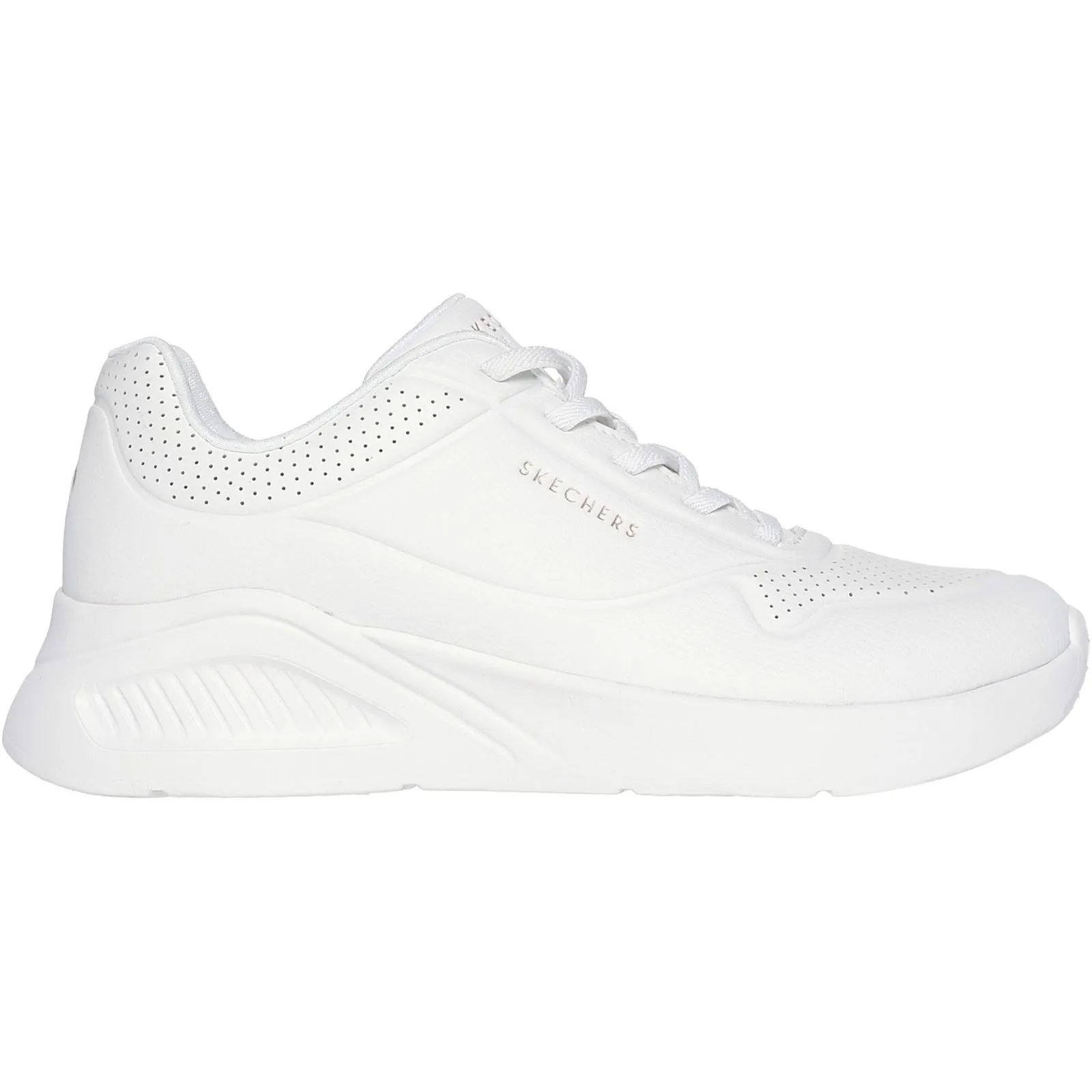 Skechers Uno Lite Lite Work Polyurethane Women's White Trainers