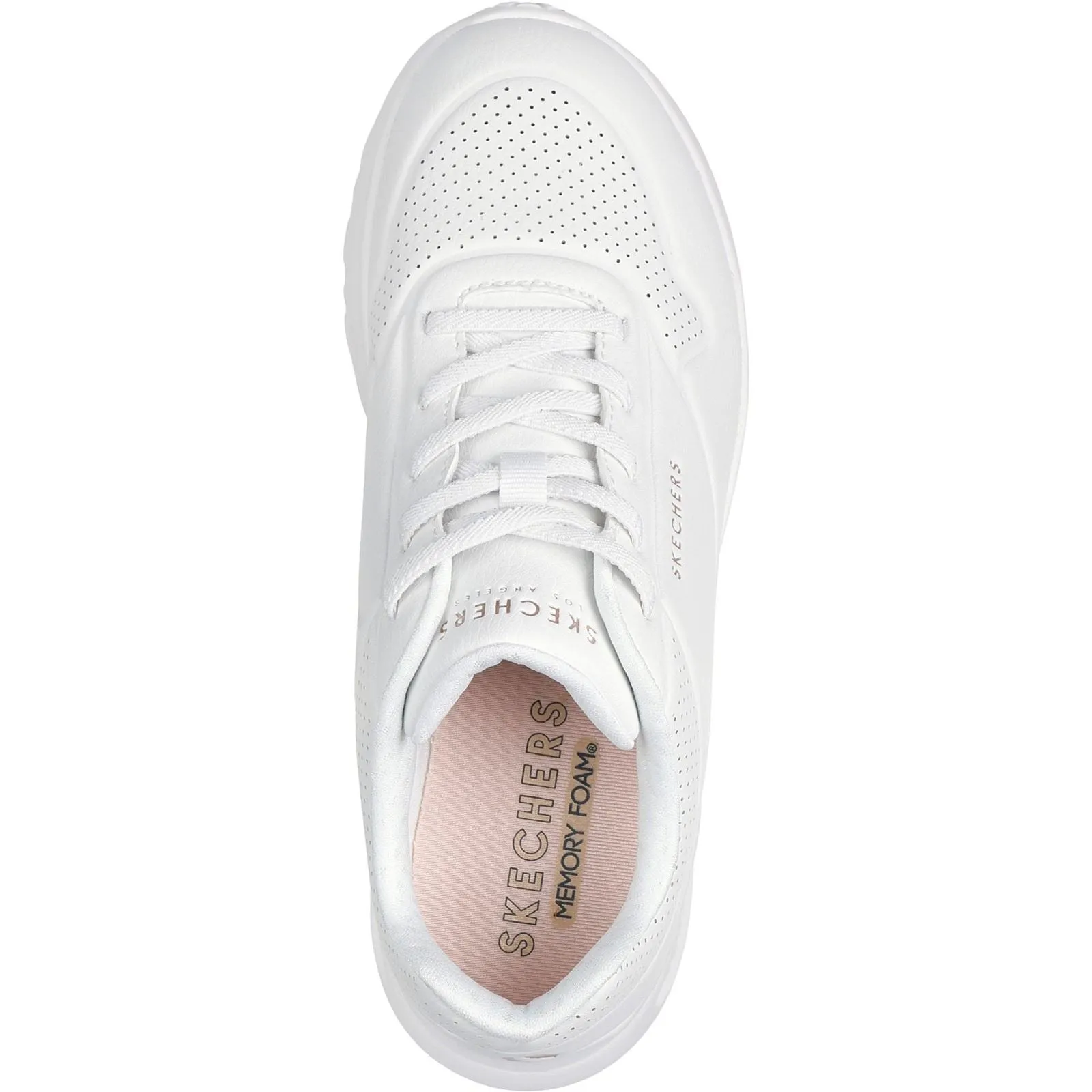 Skechers Uno Lite Lite Work Polyurethane Women's White Trainers