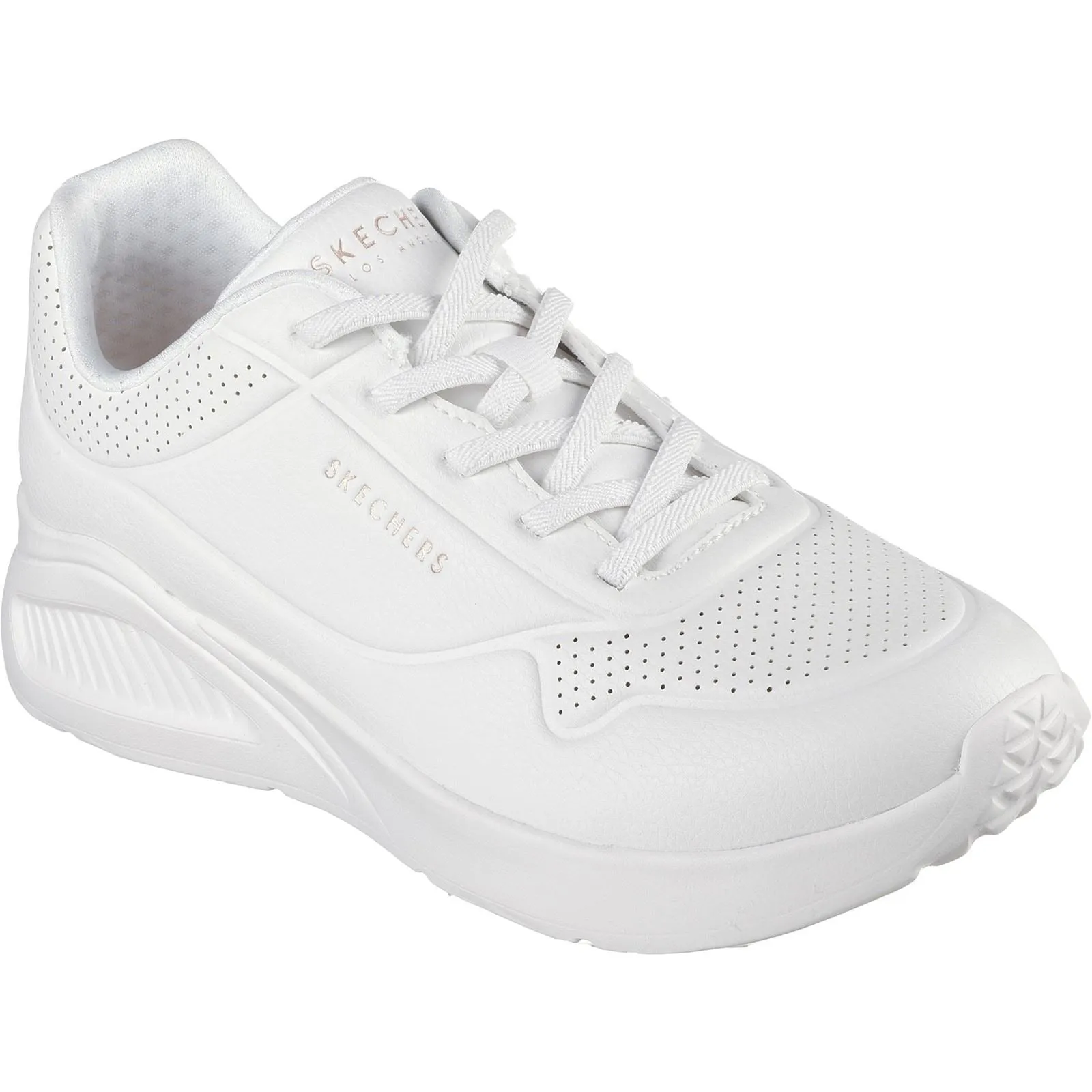 Skechers Uno Lite Lite Work Polyurethane Women's White Trainers