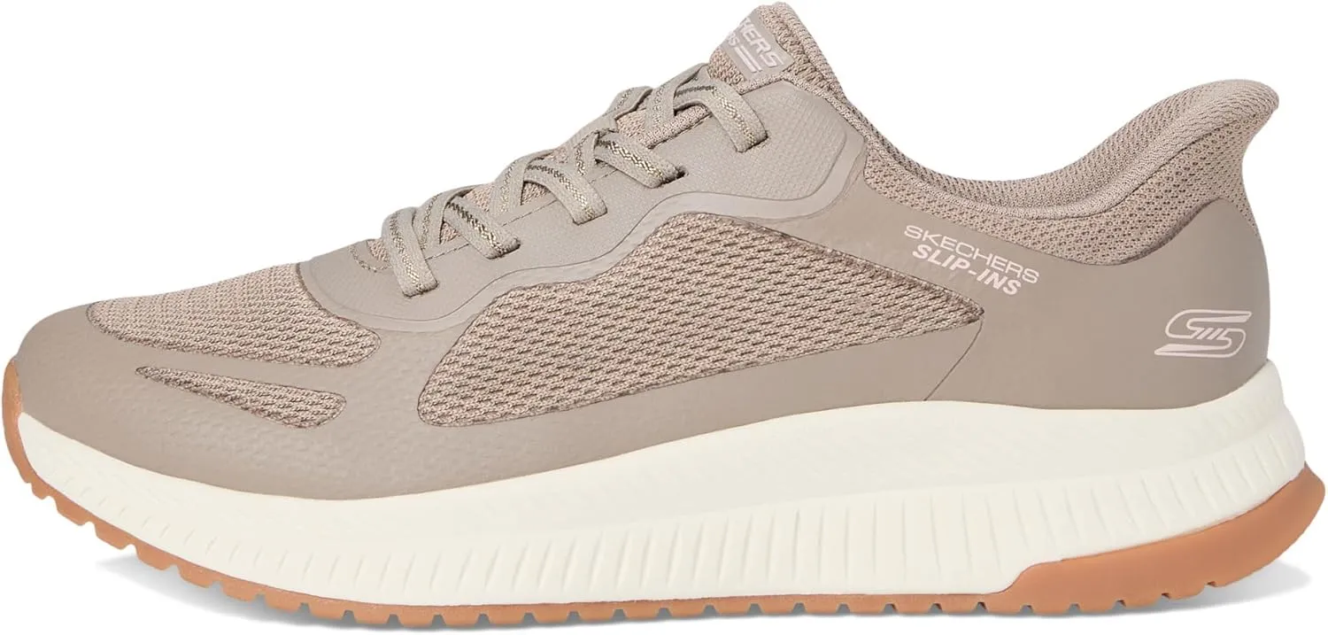 Skechers Women's Hands Free Slip-ins Bobs Squad 4-Staple Look Sneaker
