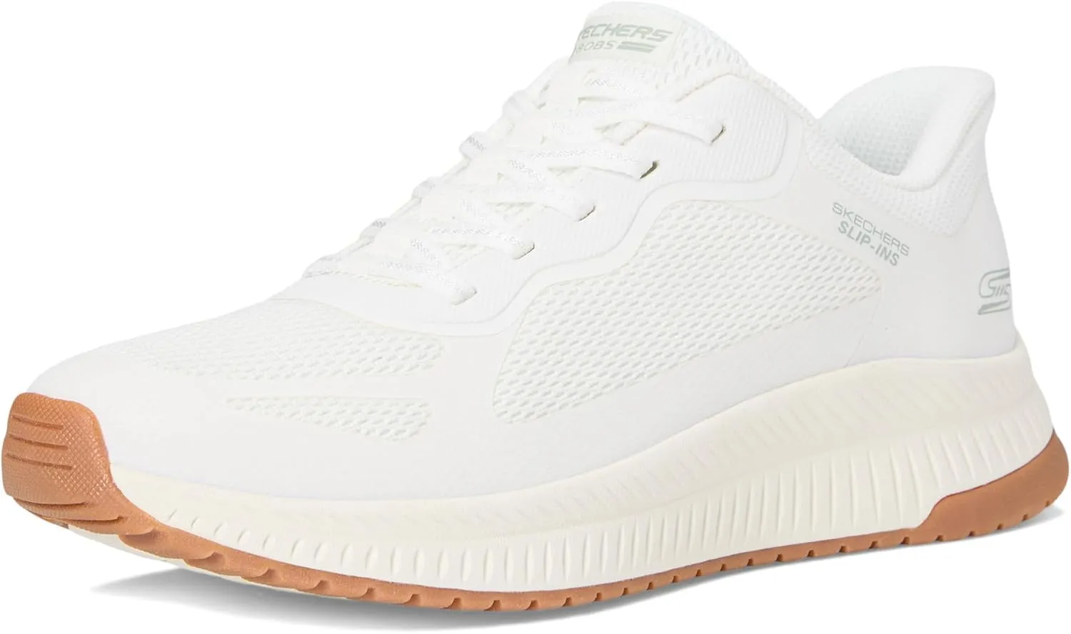 Skechers Women's Hands Free Slip-ins Bobs Squad 4-Staple Look Sneaker