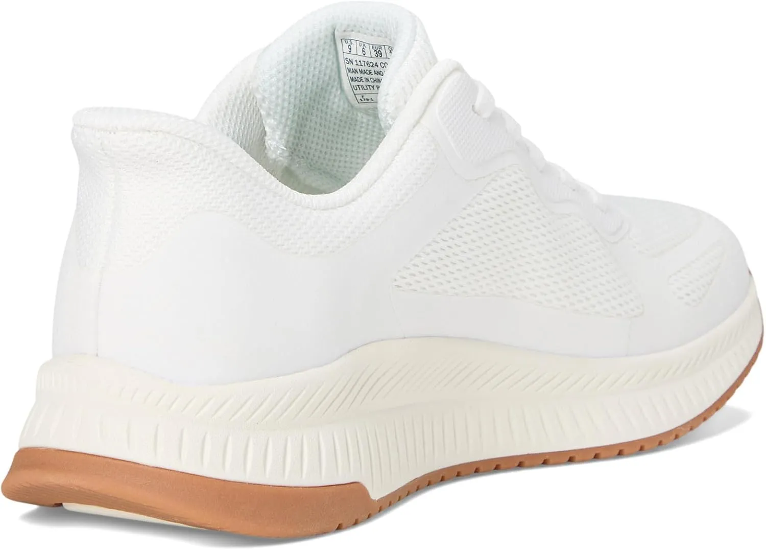 Skechers Women's Hands Free Slip-ins Bobs Squad 4-Staple Look Sneaker