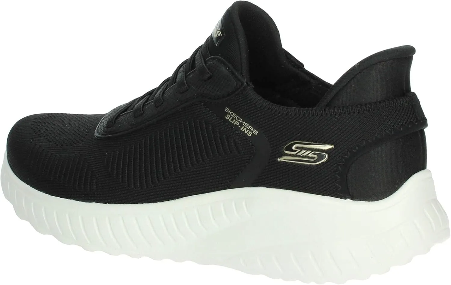 Skechers Women's Hands Free Slip-ins Bobs Squad Chaos-Current Muse Sneaker