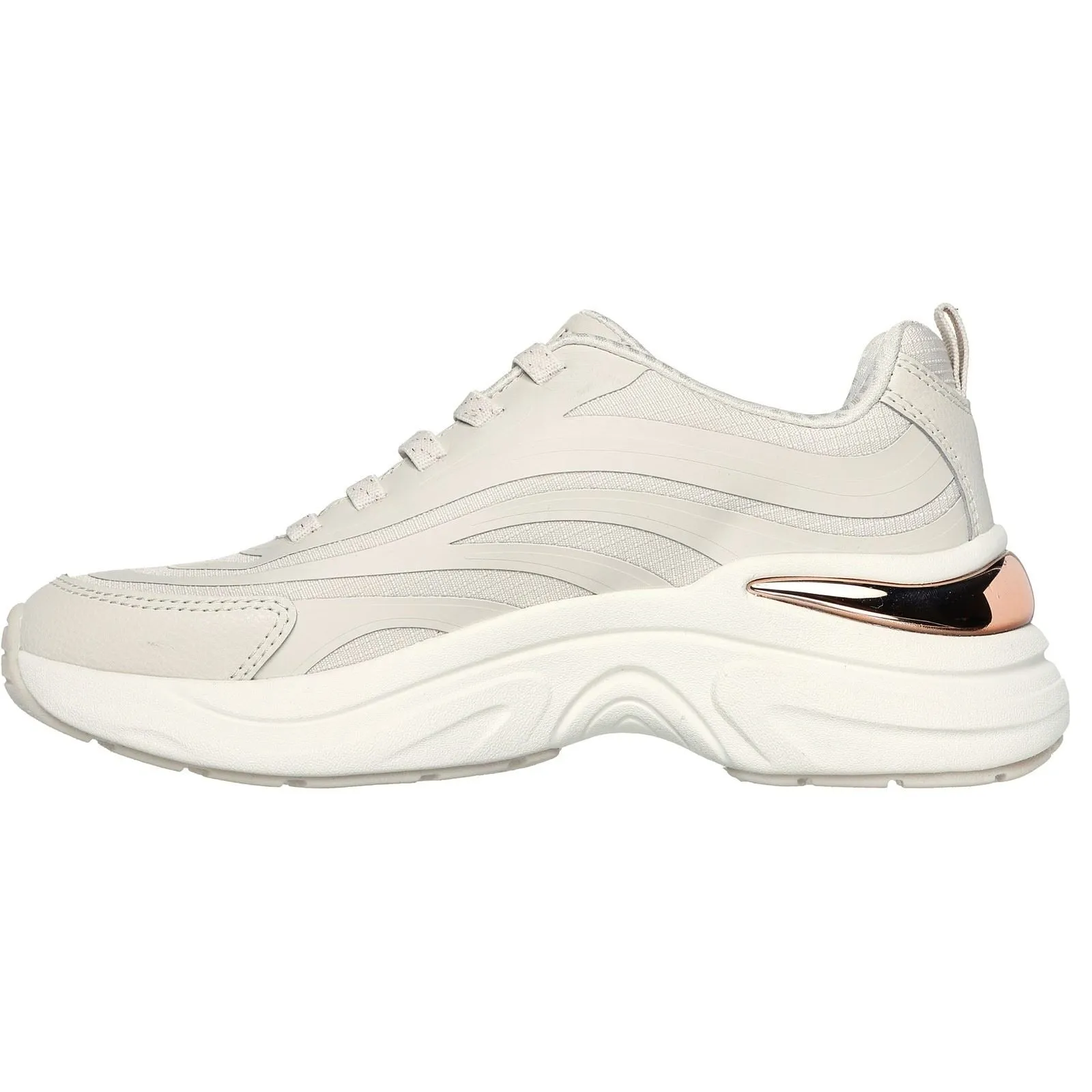 Skechers Women's Hazel Step N Flow Trainer in Natural