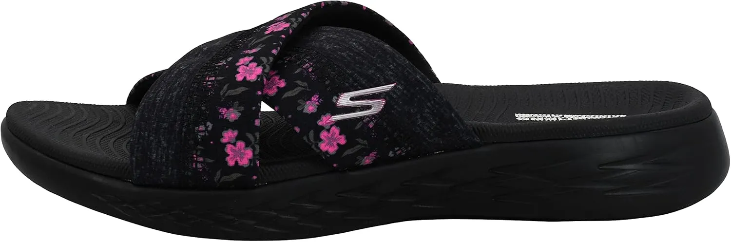 Skechers Women's On The Go 600 - Blooms Slide Sandal
