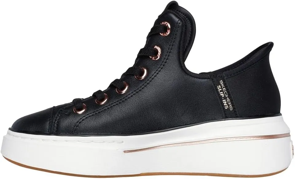 Skechers Women's Snoop Dogg:Snoop One-og Leather Hands Free Slip-ins Sneaker