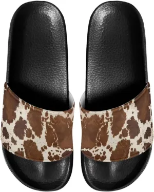 Slippers for Women and Men | House Slides Shower Sandals | Slide Sandals Women Leather Comfortable