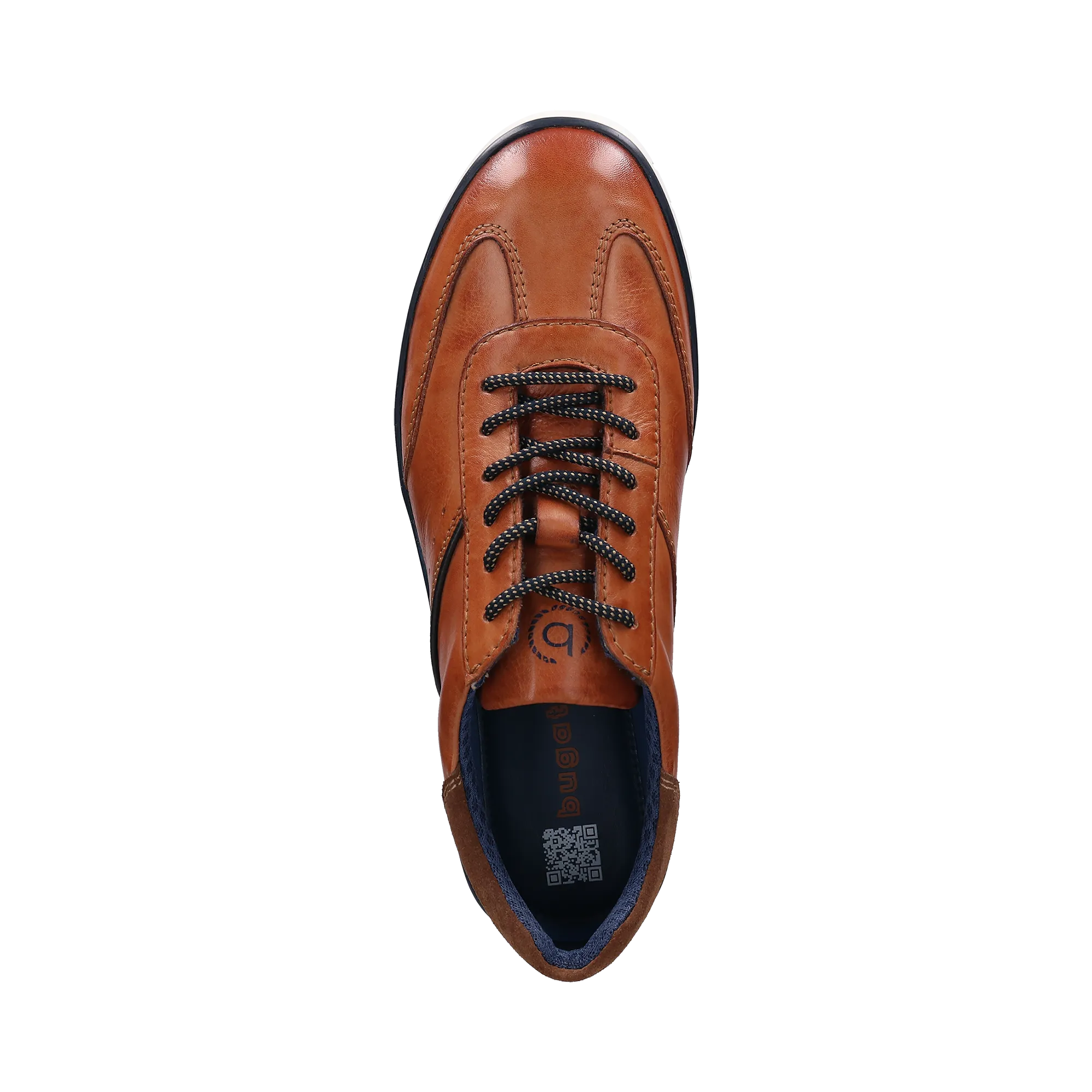 Sneaker cognac