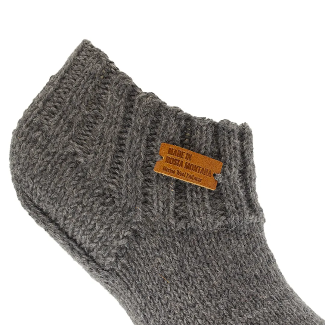 SNEAKER Merino Wool Socks - Medium Grey