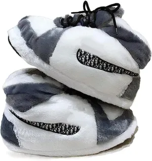 Sneaker Slippers Non Slip Sole Indoor House Plush Slippers Unisex Indoor Floor Cotton Shoes