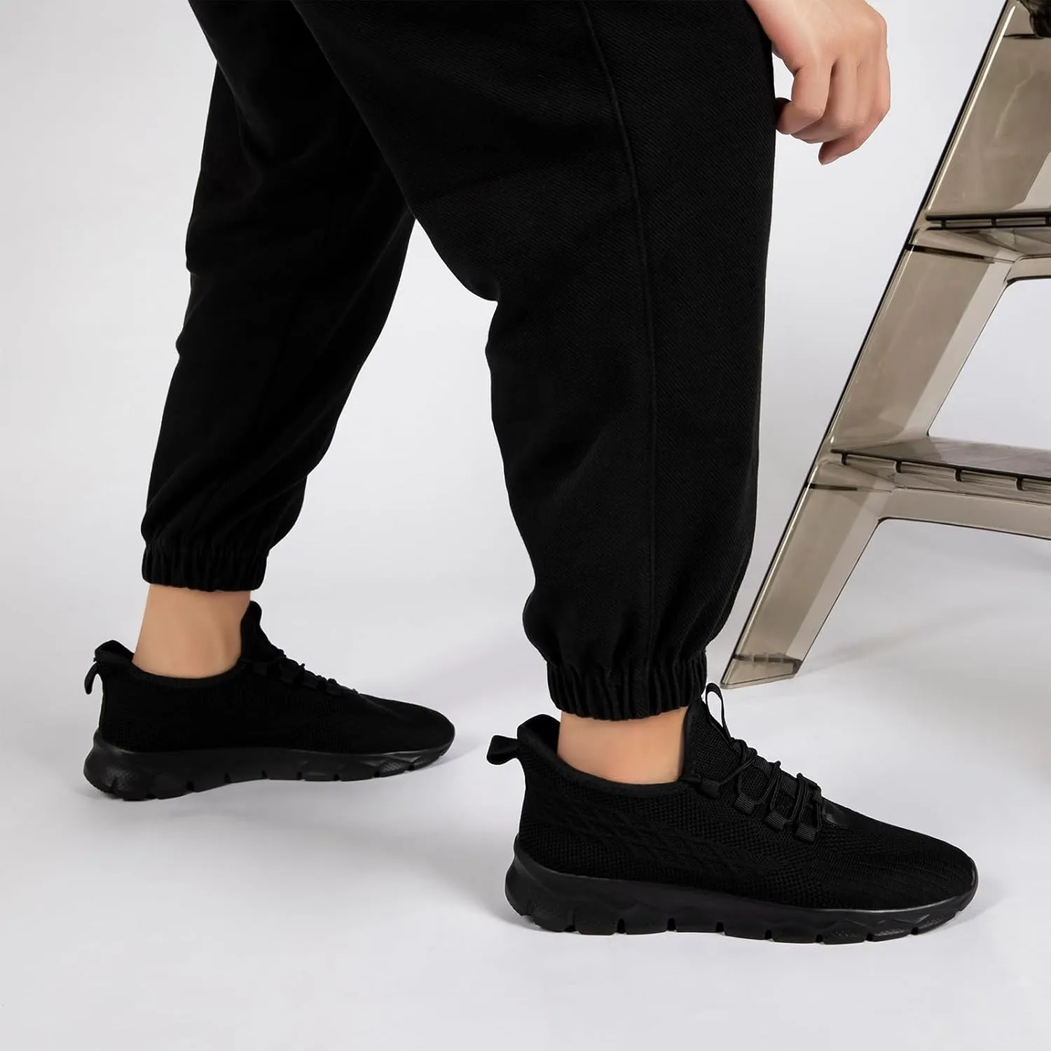 Sneakers for Men Running Shoes Lightweight Tennis Walking Athletic Gym Workout Casual Summer Slip on Slippers