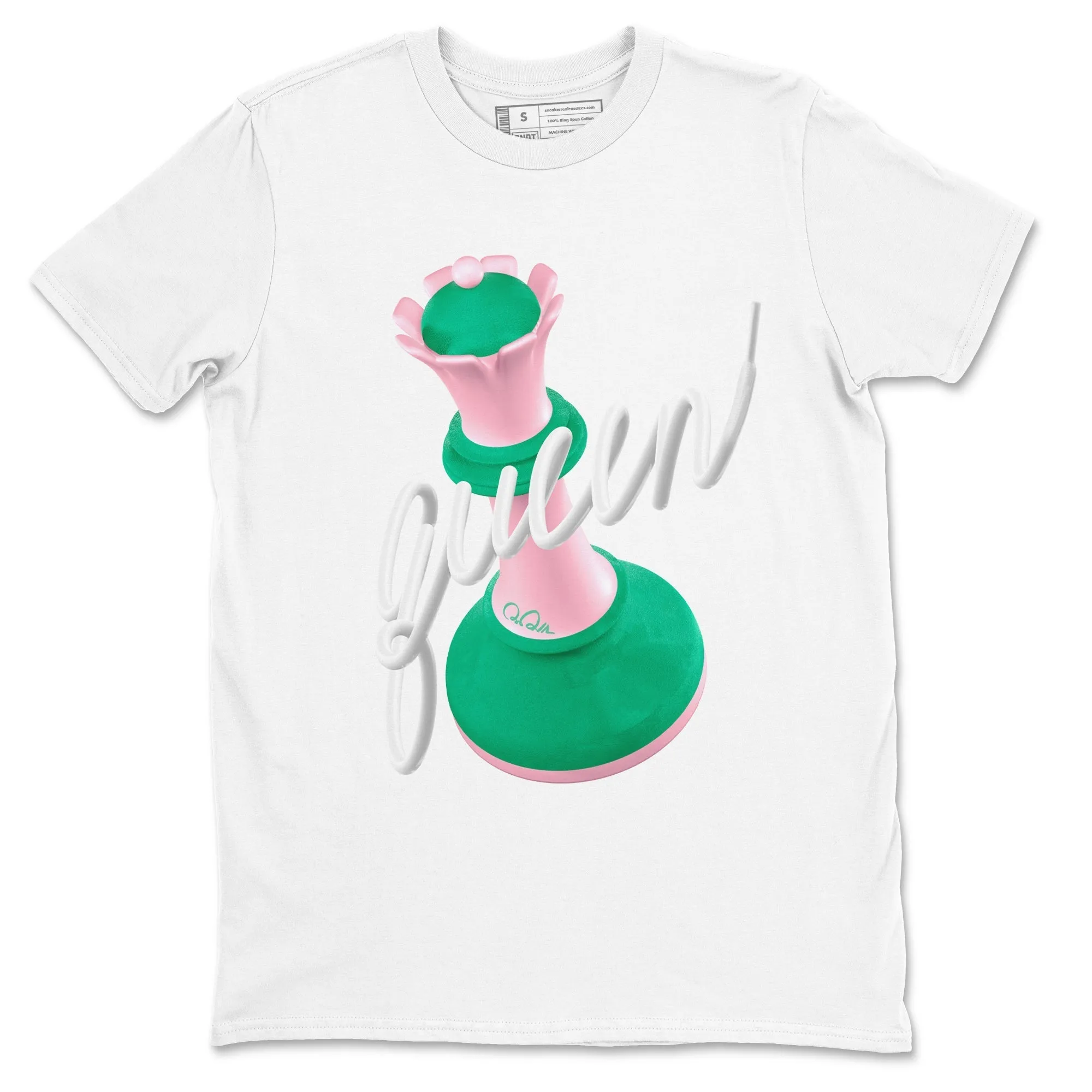 SNRT Malachite Medium Tees Dunk - 3D Sophisticated Sneaker Queen Soft Pink Premium customer care