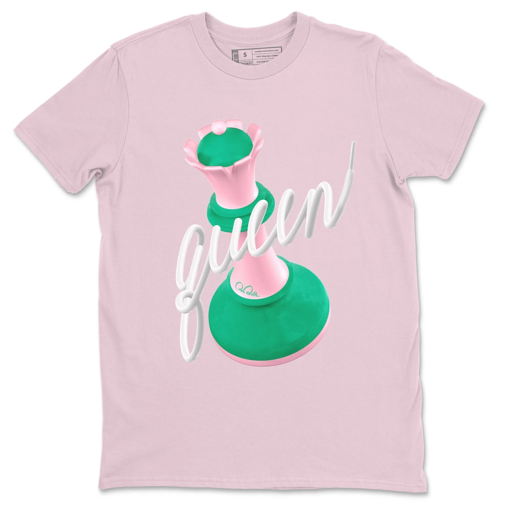 SNRT Malachite Medium Tees Dunk - 3D Sophisticated Sneaker Queen Soft Pink Premium customer care