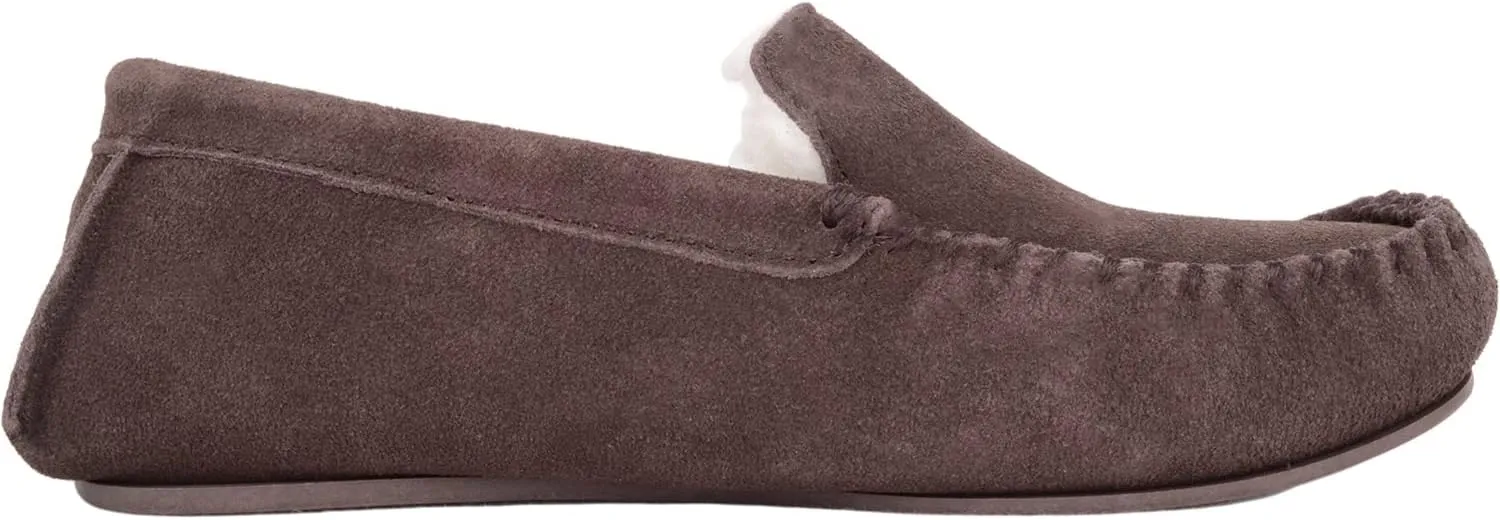 SNUGRUGS Men's Hugo Lambswool Loafer Moccasin Slippers