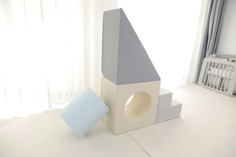 Soft Play Step, Slide and Roll blue NEW SIZE