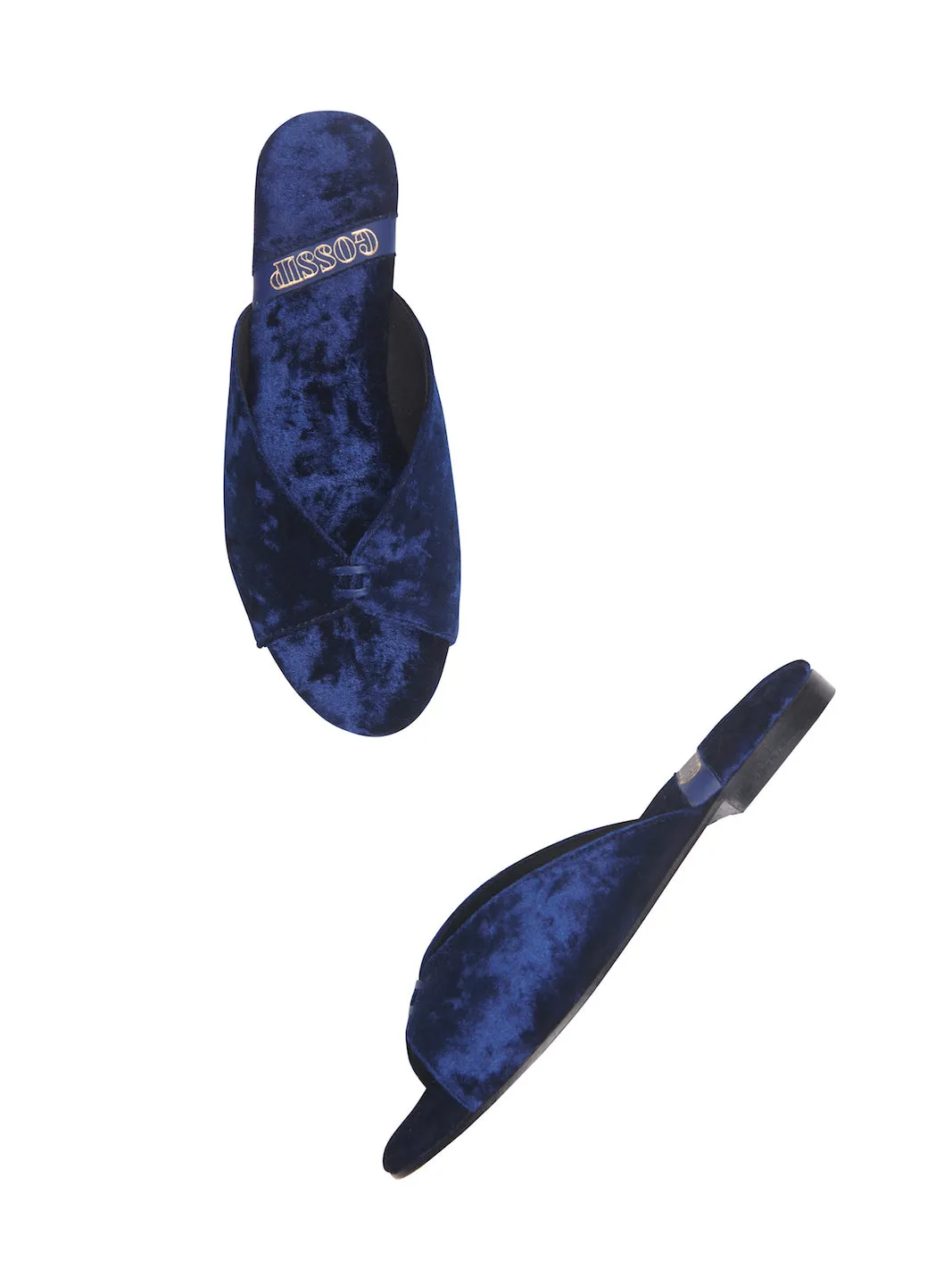 Soft Velvet Slides