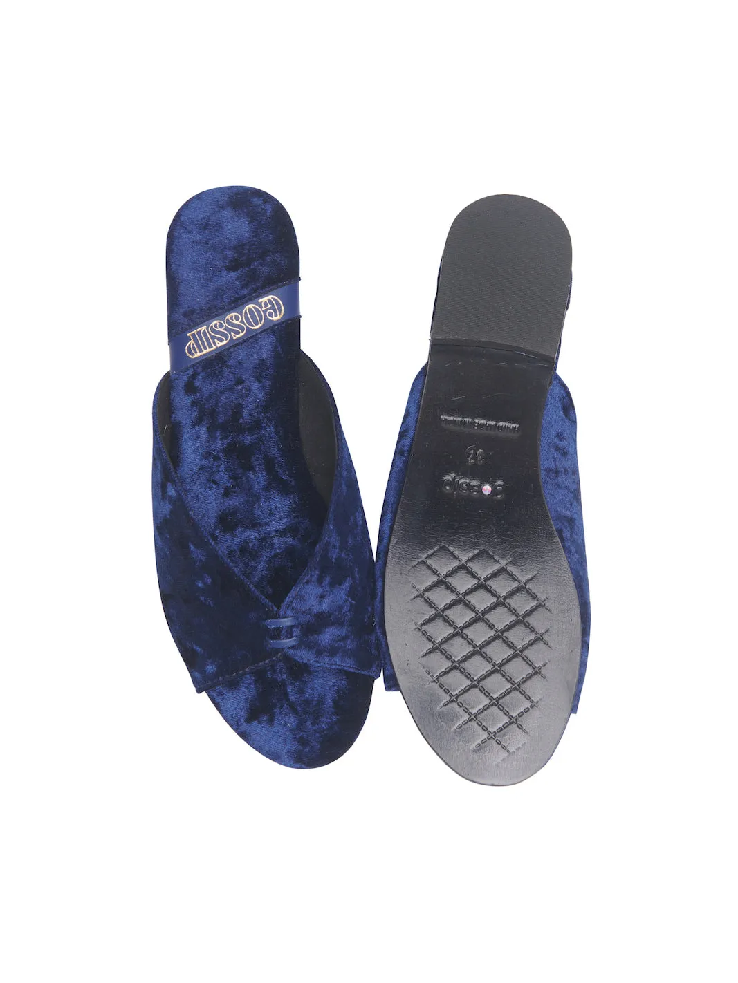 Soft Velvet Slides