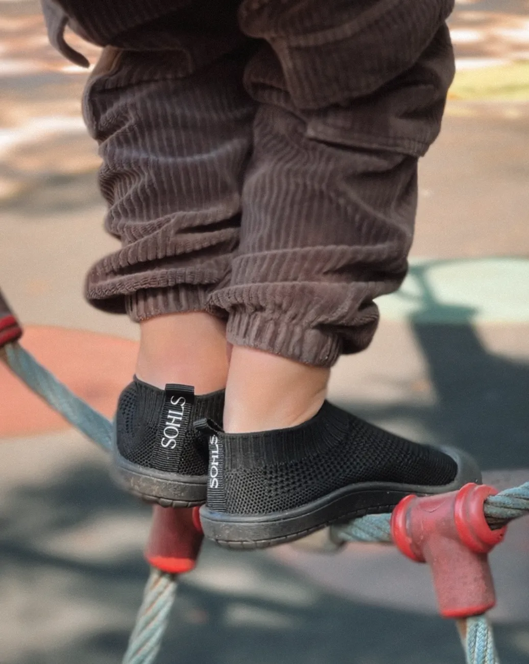 SOHLS Slip-on Toddler Shoe – Midnight Onyx