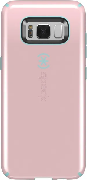Speck Products CandyShell Cell Phone Case for Samsung Galaxy S8 Plus - Quartz Pink/River Blue